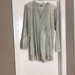Pale blue Roberta Roller Rabbit Tunic